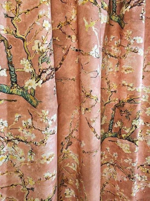 Van Gogh weefsel Amandelbloesem Roze - Artmaison - Textiel, Antiek en Kunst, Antiek | Kleden en Textiel