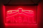 Pinball neon bord lamp LED cafe verlichting reclame lichtbak, Nieuw, Verzenden