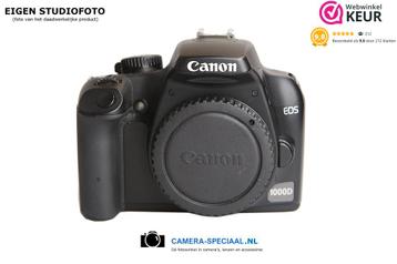 Canon EOS 1000D digitale camera (4.923 clicks) met garantie beschikbaar voor biedingen