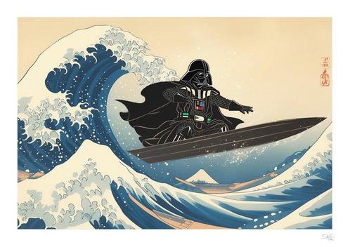 SKE - Vador Kanagawa Wave, Antiek en Kunst, Kunst | Designobjecten
