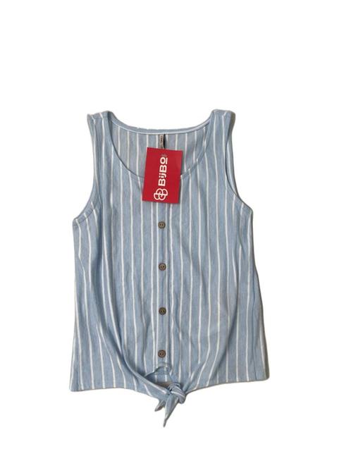 Top / Wit, Blauw / Maat    122, 128, Kinderen en Baby's, Kinderkleding | Maat 122