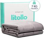2dekans | Litollo Verzwaringsdeken 7 kg - Weighted blanket, Kleding | Heren, Ophalen of Verzenden, Zo goed als nieuw, Litollo