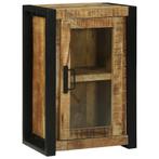 vidaXL Badkamer Wandkast 40x30x60 cm Massief Ruw Mango, Verzenden, Nieuw