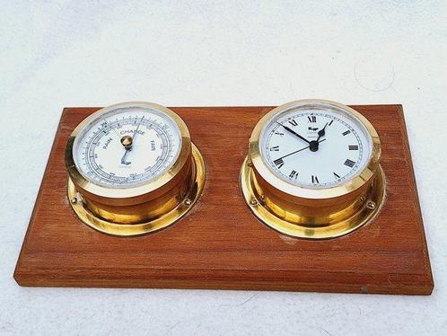 LP - Weerstation - Meerdere - Type  Marine  met klok, Antiek en Kunst, Curiosa en Brocante