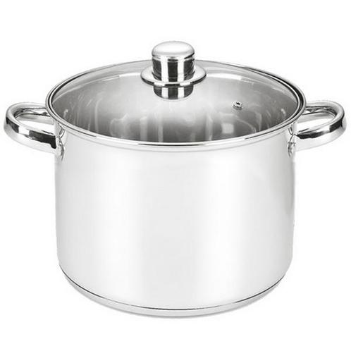 Michelino RVS soeppan – 8 liter, Huis en Inrichting, Keuken | Keukenbenodigdheden, Nieuw, Verzenden