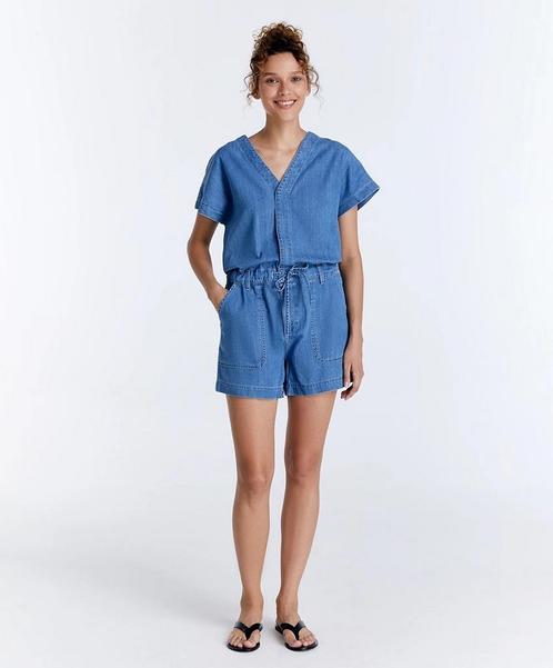 -50% Cup of Joe  Cup of Joe Tina blue denim  maat 34, Kleding | Dames, Jumpsuits, Blauw, Nieuw, Verzenden