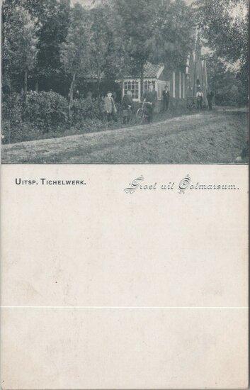 OOTMARSUM - Uitsp. Tichelwerk. Groet uit Ootmarsum, Verzamelen, Ansichtkaarten | Nederland, Verzenden