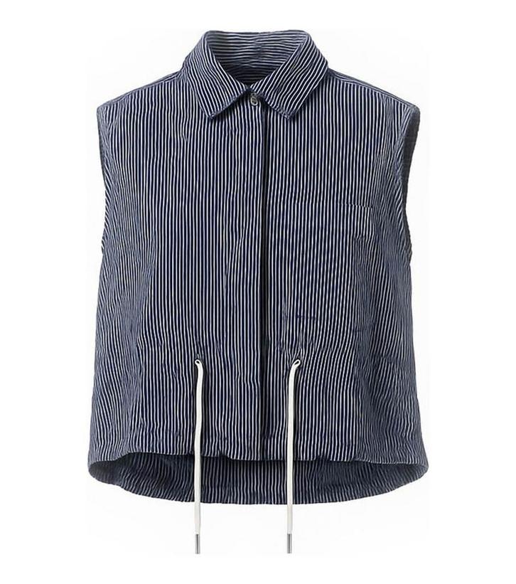 Opus Gilet in maat 38 Blauw, Kleding | Dames, Truien en Vesten, Blauw, Gedragen, Verzenden