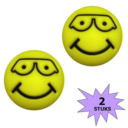 Fako Bijoux® - Tennisdemper - Emoji - Cool - 2 Stuks, Sport en Fitness, Tennis, Verzenden