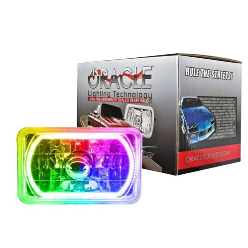 Oracle Pre-Installed Lights 4x6 IN. Sealed Beam - ColorSHIFT, Auto-onderdelen, Verlichting, Ophalen of Verzenden