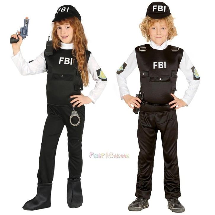 FBI agent kostuum kind, Kleding | Dames, Carnavalskleding en Feestkleding, Nieuw, Ophalen of Verzenden
