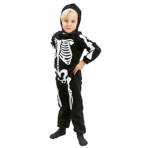 Halloween Skelet Kostuum Kind 3/4 jaar, Hobby en Vrije tijd, Feestartikelen, Nieuw, Verzenden