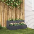 vidaXL Tuin Bloempot Antraciet 100 x 60 x 45 cm Koudgewalst, Verzenden, Nieuw, Metaal, 60 tot 100 cm