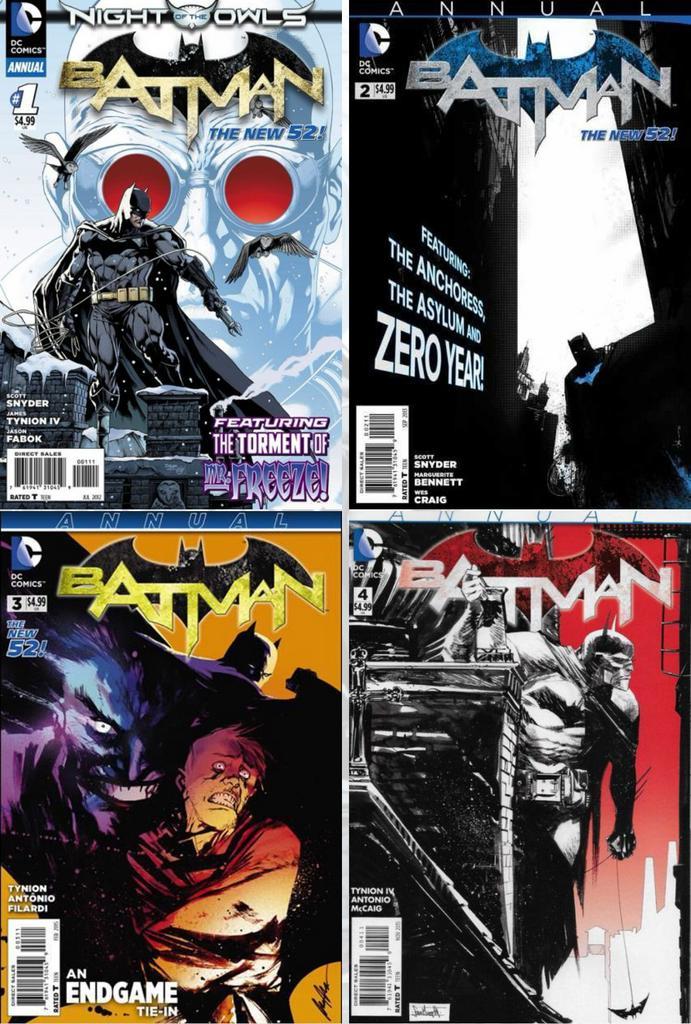 Batman, Vol. 2 Annual Complete Set (4), Boeken, Strips | Comics, Nieuw, Ophalen of Verzenden