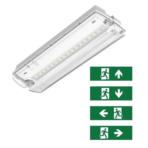 LED noodverlichting opbouw Wit 3W 6500K IP66 inclusief 4..., Huis en Inrichting, Lampen | Overige, Nieuw, Ophalen of Verzenden