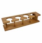 Teak Wijnglazenrek Quattro, Watersport en Boten, Accessoires en Onderhoud, Ophalen of Verzenden, Nieuw