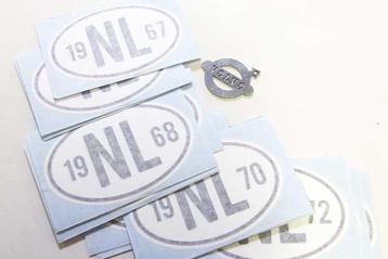 NL STICKER met jaartal! GRATIS VERZENDEN beschikbaar voor biedingen
