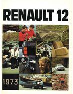 1972 RENAULT 12 BROCHURE FRANS, Nieuw, Renault, Author