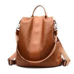 2dekans | Glennoo Anti-diefstal Rugzak Dames - Rugtas dames, Ophalen of Verzenden, Zo goed als nieuw, Bruin