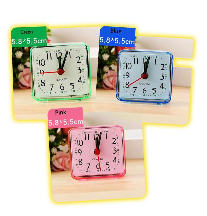 Eenvoudige reiswekker, groen (op batterij), Doe-het-zelf en Verbouw, Gereedschap | Handgereedschap, Nieuw, Ophalen of Verzenden