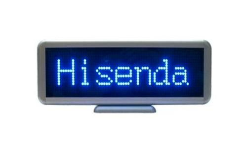 LED lichtkrant 14cm x 5,5cm BLAUW display, Huis en Inrichting, Overige Huis en Inrichting, Ophalen of Verzenden