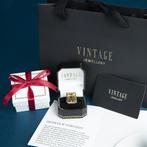 Platina ring met saffier en diamant 950, Sieraden, Tassen en Uiterlijk, Ringen, Ophalen of Verzenden, Nieuw