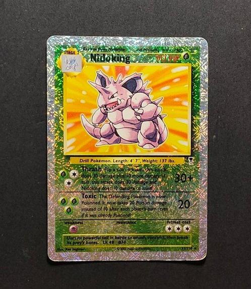 Pokémon - 2 Card - Nidoking Reverse Holo - Nidoqueen Reverse, Hobby en Vrije tijd, Verzamelkaartspellen | Pokémon