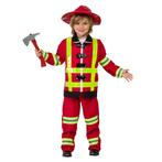 Brandweerman Kostuum Jongen, Kinderen en Baby's, Carnavalskleding en Verkleedspullen, Nieuw, Verzenden