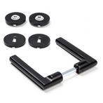 Deurbeslag | Deurklink op rozet | Redhill, Verzenden, Nieuw