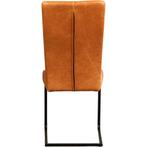 Leren eetkamerstoel Dare - Vintage Cognac (cognac) -, Huis en Inrichting, Overige kleuren, Nieuw, Leer, Ophalen of Verzenden