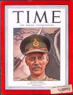 Cover Time Magazine1945 met Miles Dempsey (lijst optie), Verzenden