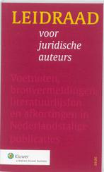 Leidraad voor juridische auteurs 9789013076196 G. van Bussel, Boeken, Verzenden, Gelezen, G. van Bussel
