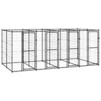 vidaXL Hondenkennel 9,68 m² staal, Verzenden, Nieuw