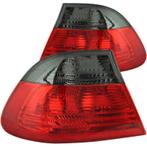 ANZO 2000-2003 BMW 3 Series E46 Taillights Red/Smoke - Outer, Ophalen of Verzenden, Nieuw