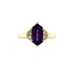 Brigitte ring 14 krt - Violet, Ophalen of Verzenden, Nieuw