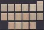 Frankrijk 1923/1926 - Kavel Pasteur, complete serie tussen, Gestempeld