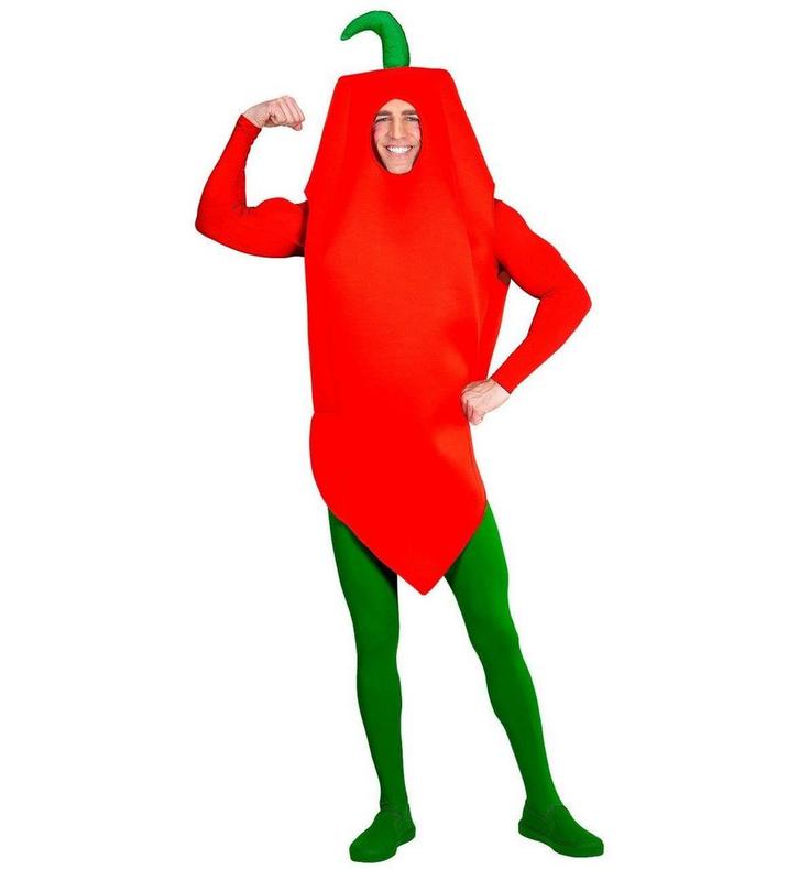 Rode Peper Paprika Kostuum, Kleding | Dames, Carnavalskleding en Feestkleding, Nieuw, Ophalen of Verzenden