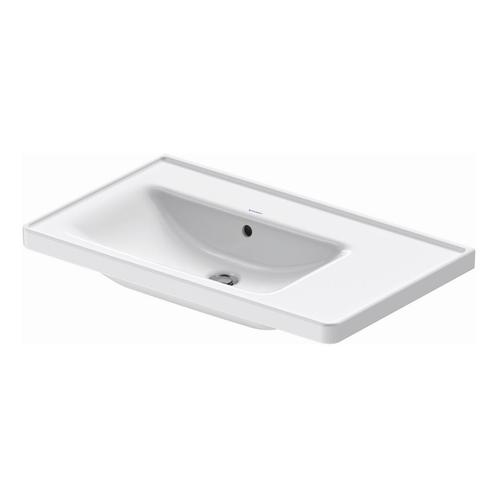 Wastafel Duravit D-Neo Rand Overloop Kraanvlak Zonder, Doe-het-zelf en Verbouw, Sanitair, Overige typen, Nieuw, Ophalen of Verzenden