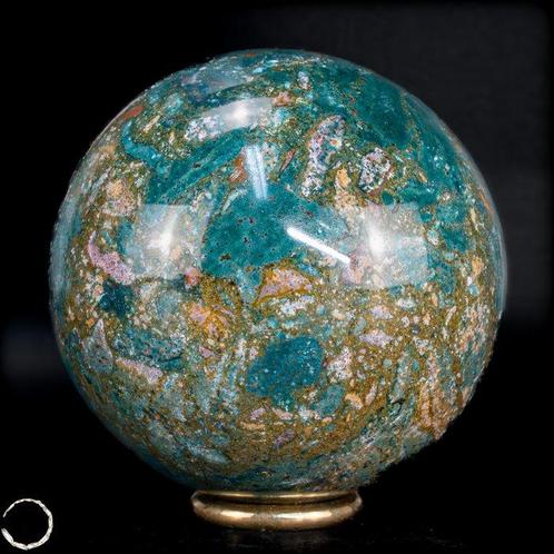 Zeldzame artistieke oceaanagaat Gebied- 512.25 g, Verzamelen, Mineralen en Fossielen
