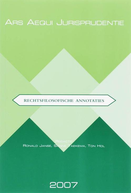 Rechtsfilosofische annotaties 9789069165752, Boeken, Wetenschap, Zo goed als nieuw, Verzenden