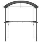 Barbecuepaviljoen met zijplanken 220x115x230 cm staal ant..., Verzenden, Nieuw