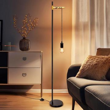 Aigostar Staande lamp - Industriële Vloerlamp - Zwart beschikbaar voor biedingen
