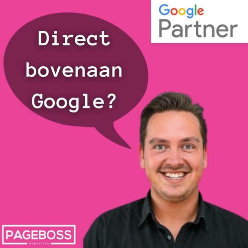 Direct bovenaan Google - Vanaf ieder budget - €400 gratis, Diensten en Vakmensen, Computer en Internet experts, Internet marketing en Promotie