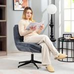TRUUSK Bureaustoel Zonder Armleuningen - Brede Zitting - Hoo, Huis en Inrichting, Stoffering | Behang, Verzenden