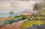 Da Michele Cortigiani (1857 – 1919) - Veduta di Cefalù - NO