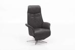 Relaxfauteuil Delfgauw - relaxfauteuils - Antraciet, Huis en Inrichting, Stoelen, Nieuw, Grijs, Stof