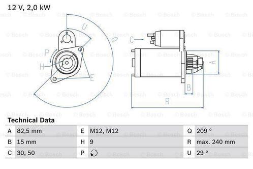 Startmotor / Starter AUDI A6 C6,Avant (2.0 TDI), Auto-onderdelen, Motor en Toebehoren, Nieuw, Ophalen of Verzenden