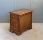 Ladekast - Robuuste Ladekast - Eikenhout, Messing - 4 Lades, Antiek en Kunst