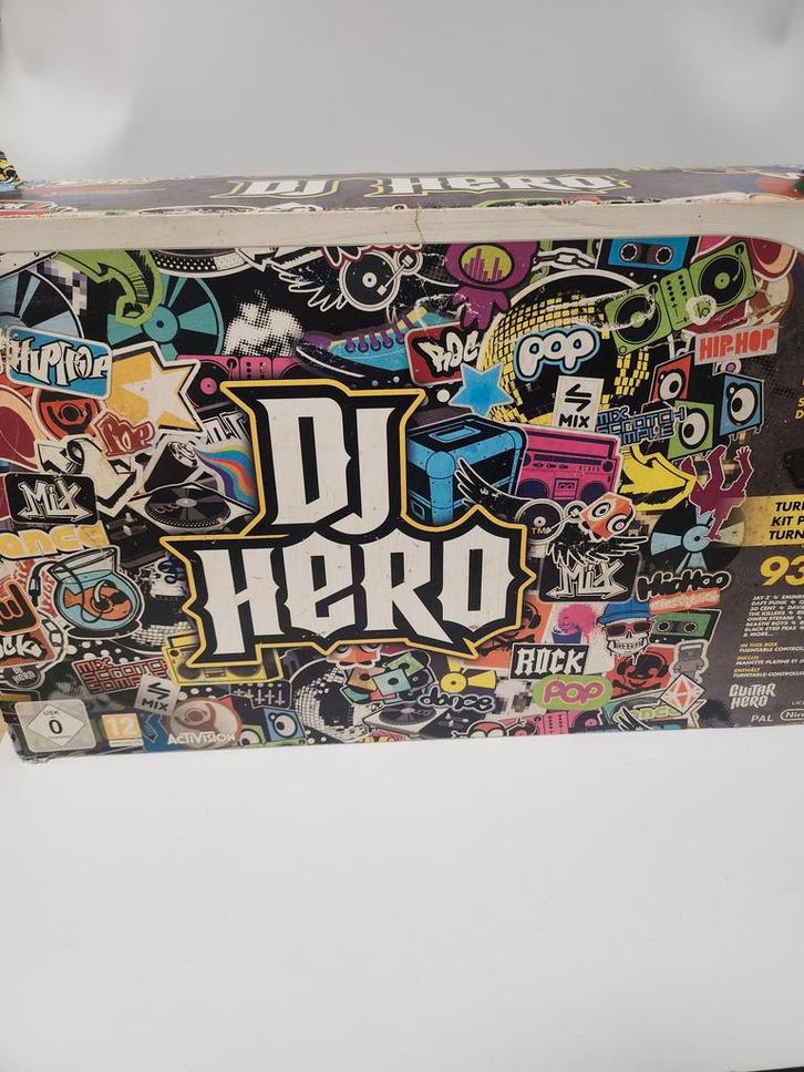 DJ Hero Draaitafel Boxed Nintendo Wii, Spelcomputers en Games, Games | Nintendo Wii, Ophalen of Verzenden