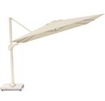 Nexus T2 premium zweefparasol 300x300 cm sandstone mast, Ophalen of Verzenden, Nieuw